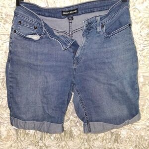 Dkny Women's Blue Denim Shorts